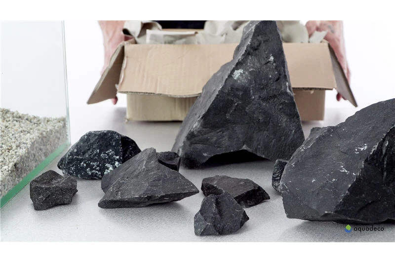 Aquadeco Schwarzer Felsen Dekoset für 80 cm Aquarium Aquadeco Schwarzer Felsen Dekoset Für 80 Cm Aquarium -Interaquaristik Verkäufe Aquadeco Schwarzer Felsen Dekoset 3
