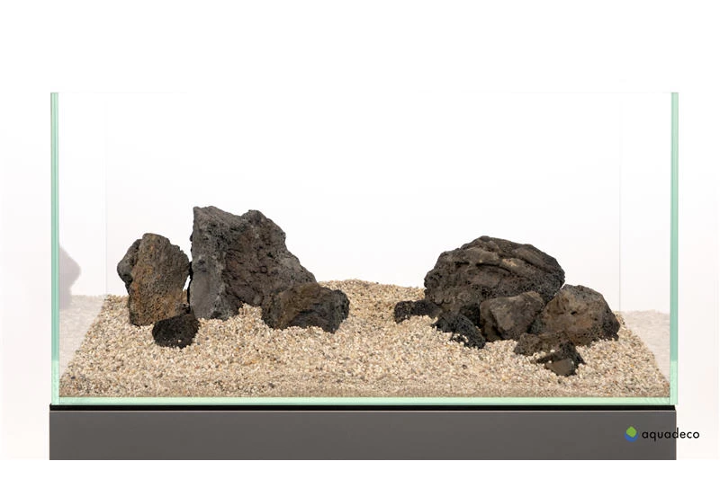 Aquadeco Premium-Lava Dekoset für 100 cm Aquarium Aquadeco Premium-Lava Dekoset Für 100 Cm Aquarium -Interaquaristik Verkäufe Aquadeco schwarze Premium Lava Dekoset 2