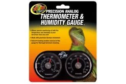 Zoomed Dual Thermometer / Humidity Gauge