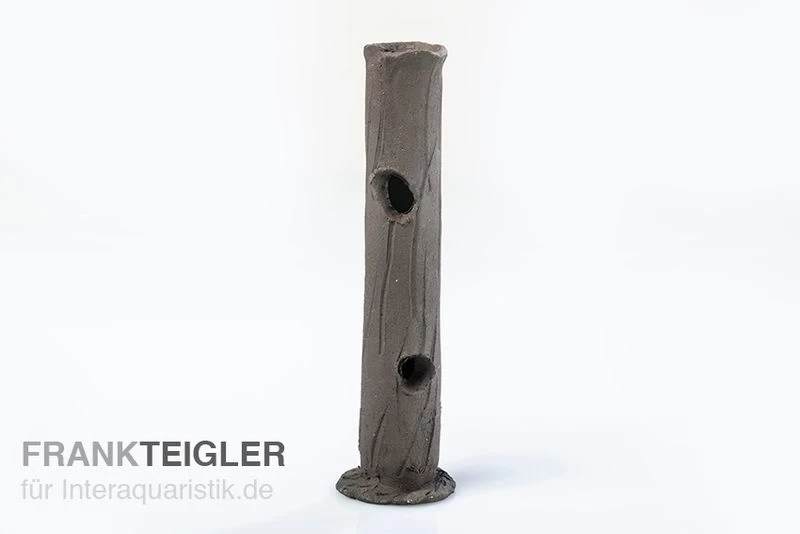 Aquariumkeramik Garnelenstamm midi schwarz Aquariumkeramik Garnelenstamm Midi Schwarz -Interaquaristik Verkäufe Gastamm gr 1 schwarz