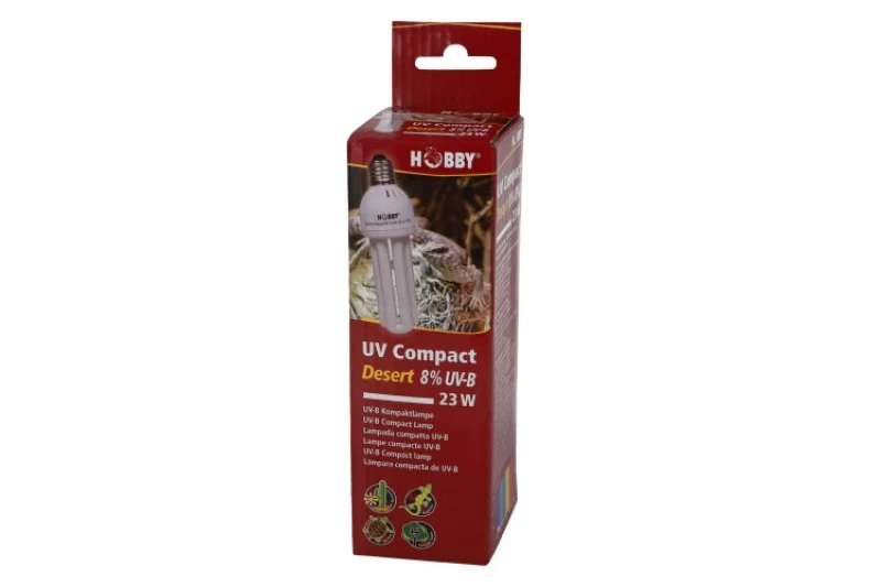 UV Compact Desert, 8 % UV-B, 23 Watt Hobby UV Compact Desert, 8 % UV-B, 23 Watt -Interaquaristik Verkäufe Hobby UV Compact Desert