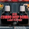 Mini Combo Deep Dome Lamp Fixture 2 X 100 W Max -Interaquaristik Verkäufe Mini Combo Deep Dome Lamp Fixture 2 x 100 W max
