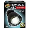 Zoomed Powersun H.I.D UVB Lamp Fixture 70W -Interaquaristik Verkäufe Powersun H I D UVB Lamp Fixture 70W