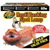 Zoomed Repti Basking Spot ValuePack 2x60W -Interaquaristik Verkäufe Repti Basking Spot ValuePack 2x60W