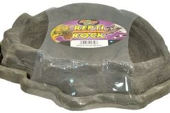 Zoomed Repti Rock Water Dish (12x8.5x3") X LG