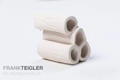 Aquariumkeramik Röhrenturm Modell C Weiß