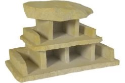 Variogart Garnelenhotel 1, Sandstein Hell 13x11x8 Cm