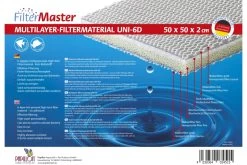 Papillon Filtermatte UNI-6D, 1 Stück -Interaquaristik Verkäufe papillon 74p03451 filtermatte uni 6d 4